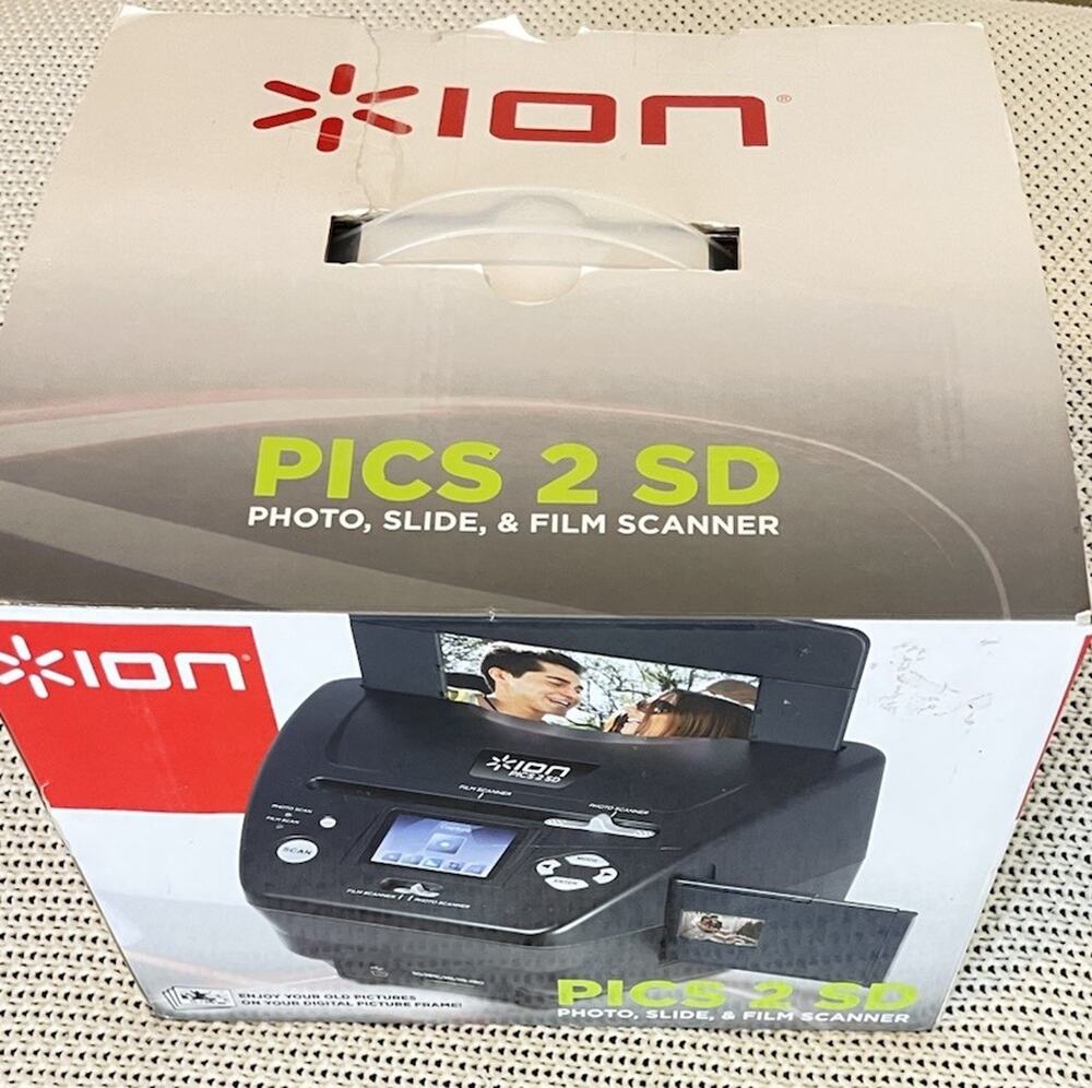ION Pics 2 SD Photo Slide & Film Scanner Missing SD Card Only Parts